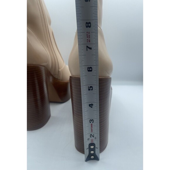 Jeffrey Campbell Mexique2 Platform Boots - Nude - US9.5 NWOB - Picture 15 of 16